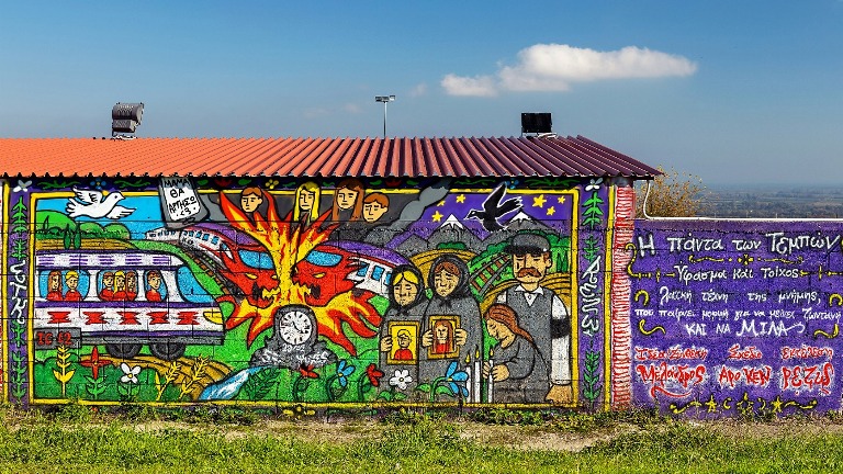 Η “Πάντα των Τεμπών” στον Πυργετό, αφιερωμένη στις 57 ψυχές που χάθηκαν