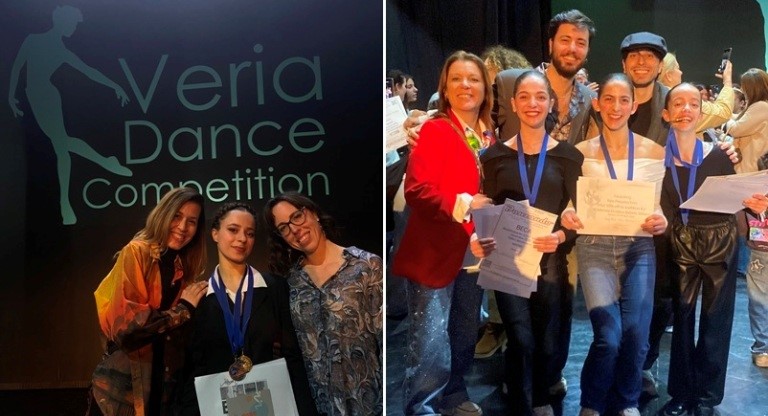 Πρωτιές & υψηλές διακρίσεις για τα κορίτσια της Δημοτικής Σχολής Μπαλέτου και της Ανώτερης Σχολής Χορού του Δήμου Λαρισαίων