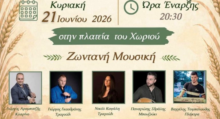 11η Γιορτή Θερισμού στους Αγίους Αναργύρους